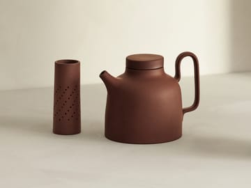 Dzbanek do herbaty Sand 65 cl - Red clay - Design House Stockholm