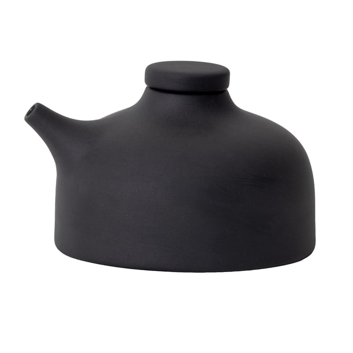 Dzbanek na sos sojowy Sand 12 cl - Black clay - Design House Stockholm