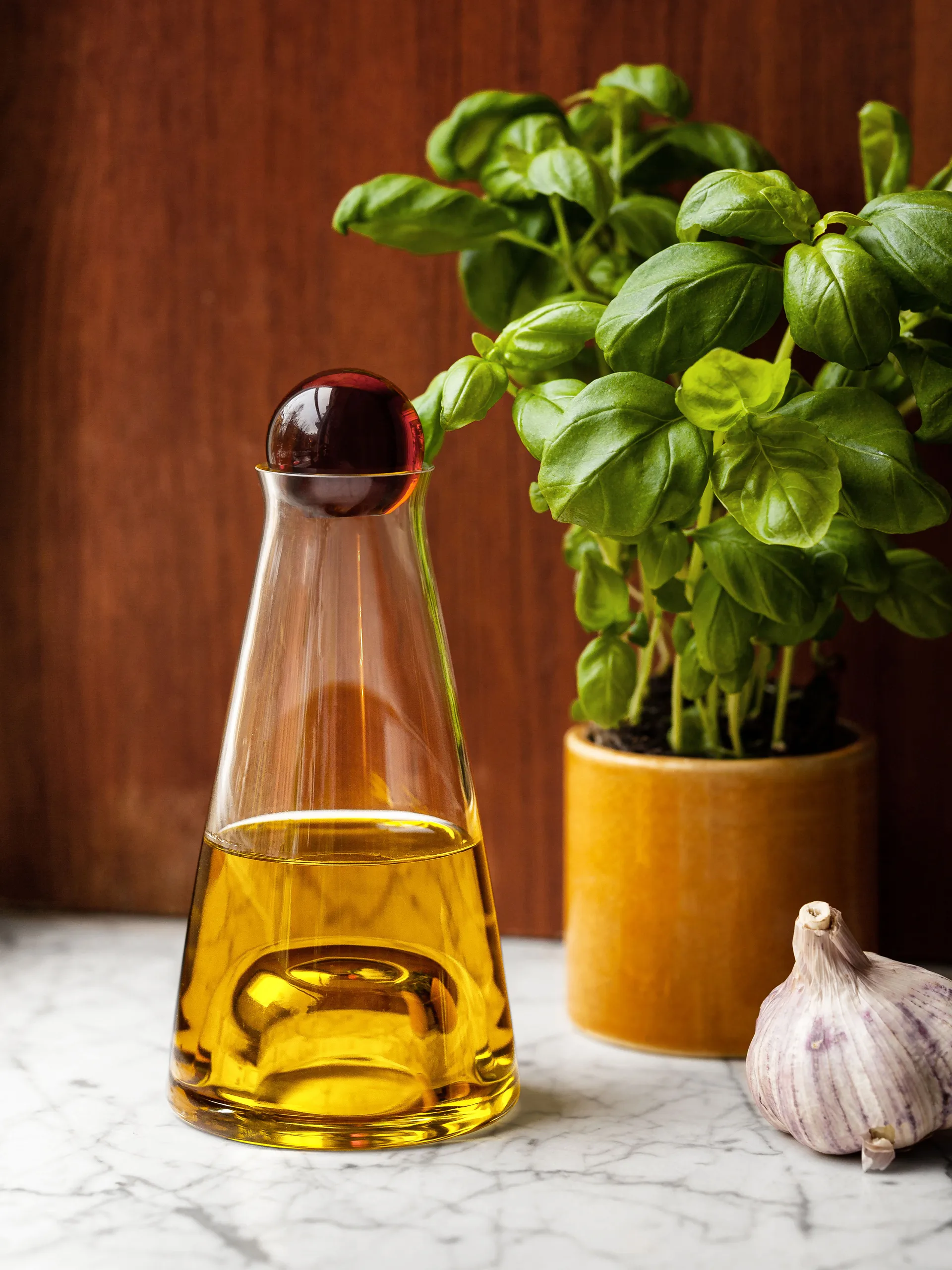 Fia karafka mała 33 cl, Bursztynowy Design House Stockholm