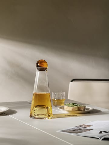 Karafka Fia - amber (bursztynowy) - Design House Stockholm