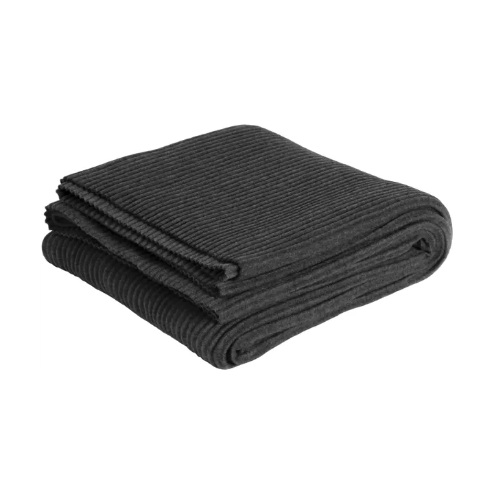 Koc Pleece 140x160 cm - Ciemnoszary - Design House Stockholm