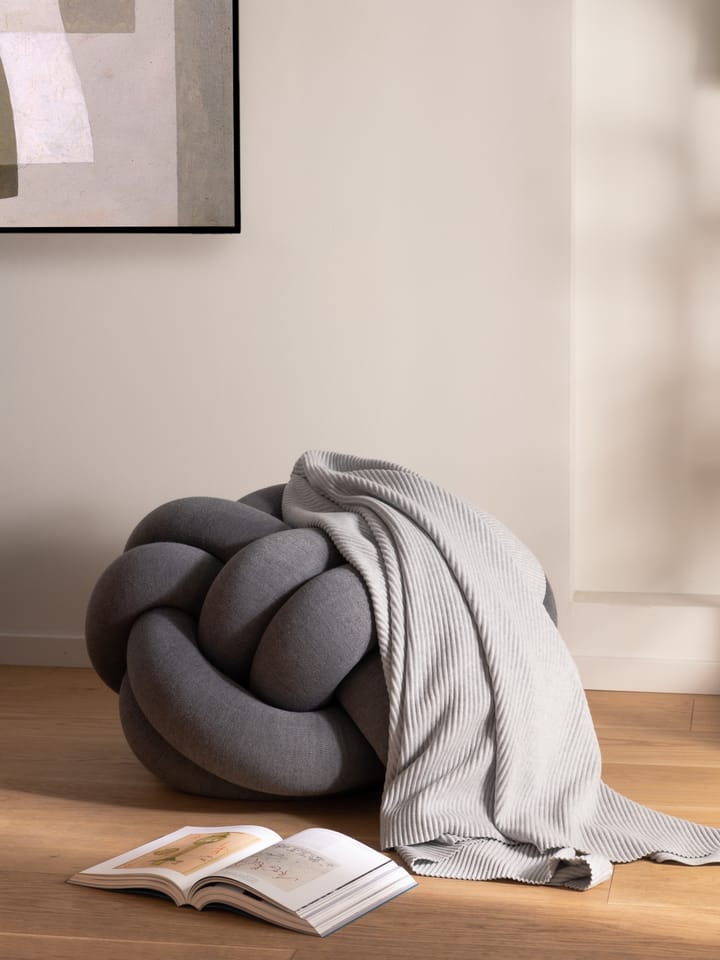 Koc Pleece 140x170 cm, Jasnoszary Design House Stockholm