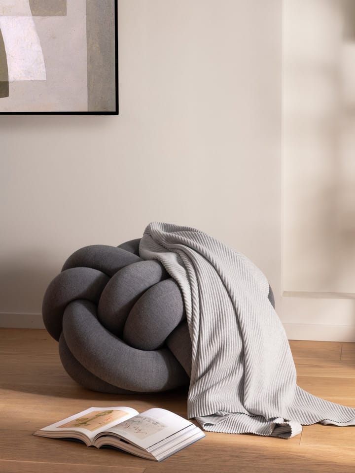 Koc Pleece 140x170 cm, Jasnoszary Design House Stockholm