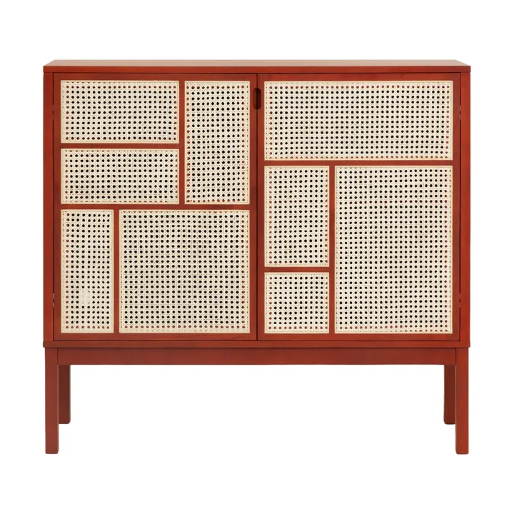 Kredens Air  - Red, 120x110 cm, z nogami - Design House Stockholm