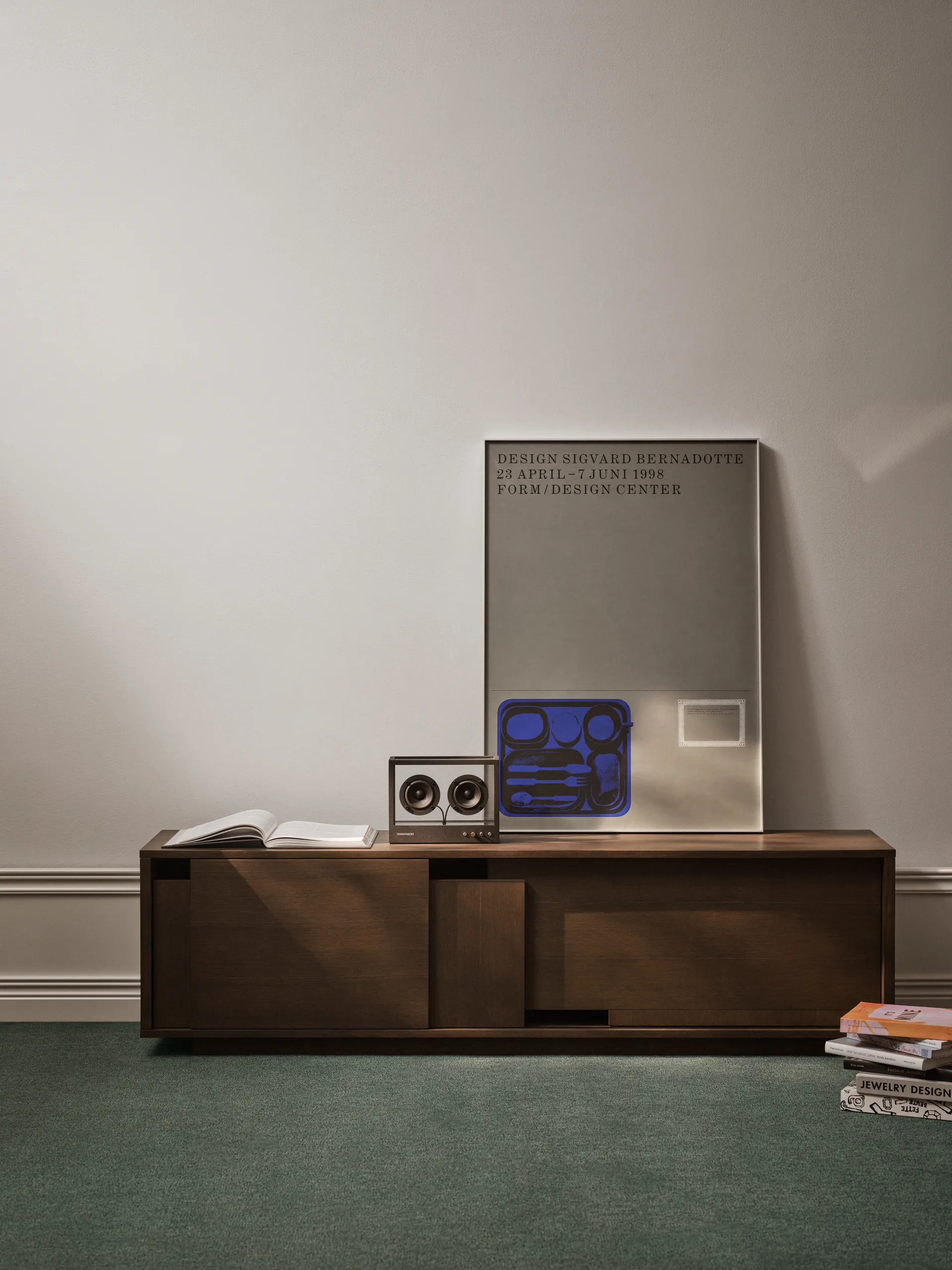 Kredens Layer, Ciemny dąb, 180×51 cm Design House Stockholm