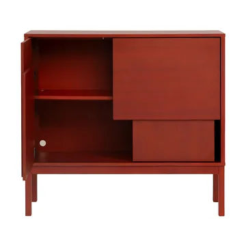 Kredens Layer - Red, 120x110, z nogami - Design House Stockholm