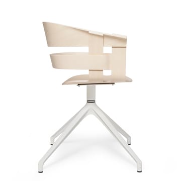 Krzesło biurowe Wick Chair - metalowe nogi w kolorze popielatym - Design House Stockholm