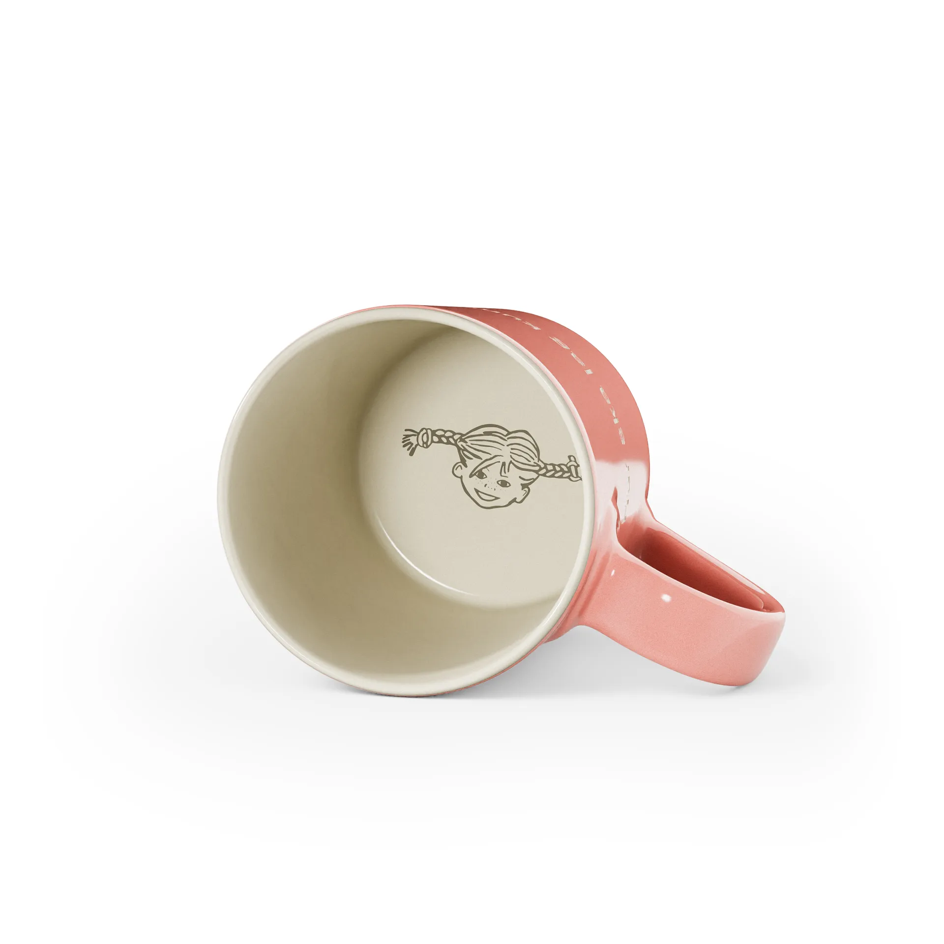 Kubek Astrid Lindgren "hur ska jag kunna veta det..", Svensk text Design House Stockholm