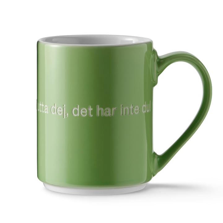 Kubek Astrid Lindgren, Mam groch w nosie... - Tekst szwedzki - Design House Stockholm