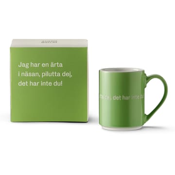 Kubek Astrid Lindgren, Mam groch w nosie... - Tekst szwedzki - Design House Stockholm