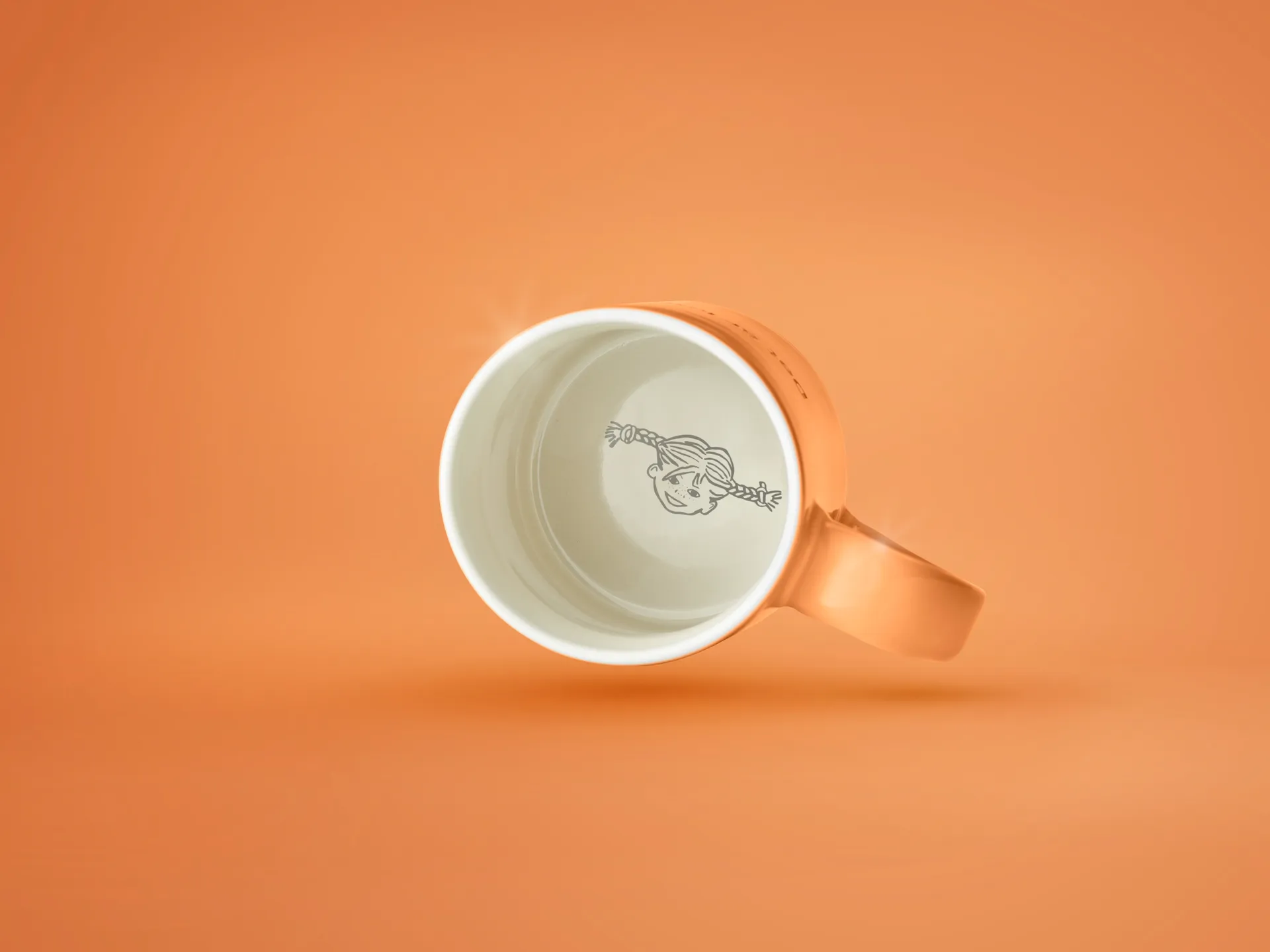 Kubek Astrid Lindgren - nie ma porządku..., Tekst szwedzki Design House Stockholm