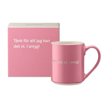 Kubek Astrid Lindgren, pomyśl, że mogę... - Tekst szwedzki - Design House Stockholm