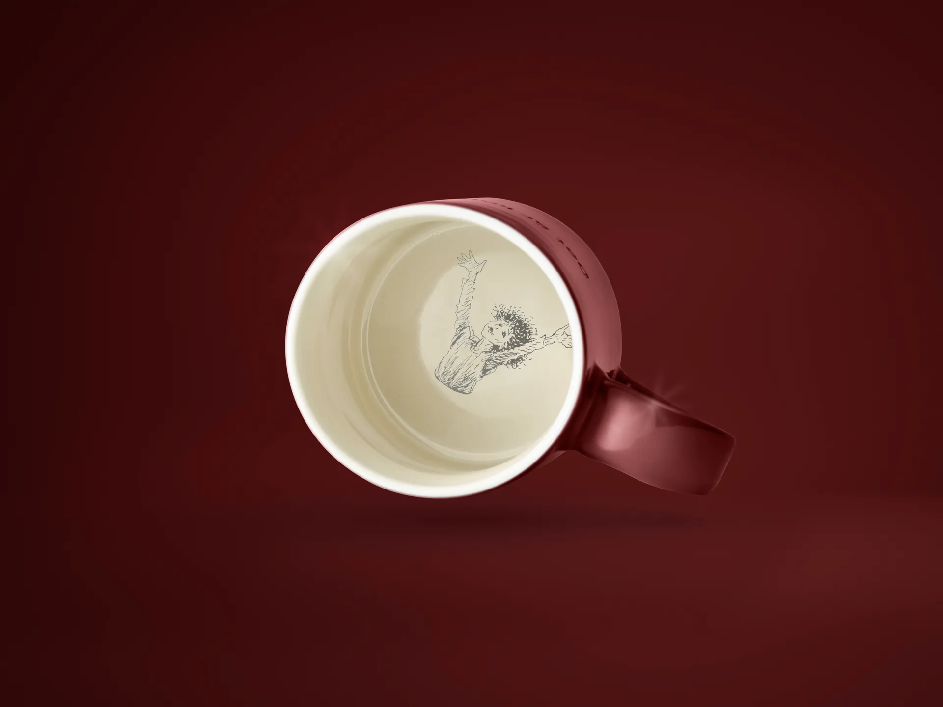 Kubek Astrid Lindgren, życie to rzecz, Tekst szwedzki Design House Stockholm