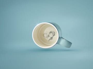 Kubek z Astrid Lindgren - odeszłaś od zmysłów... - Tekst szwedzki - Design House Stockholm
