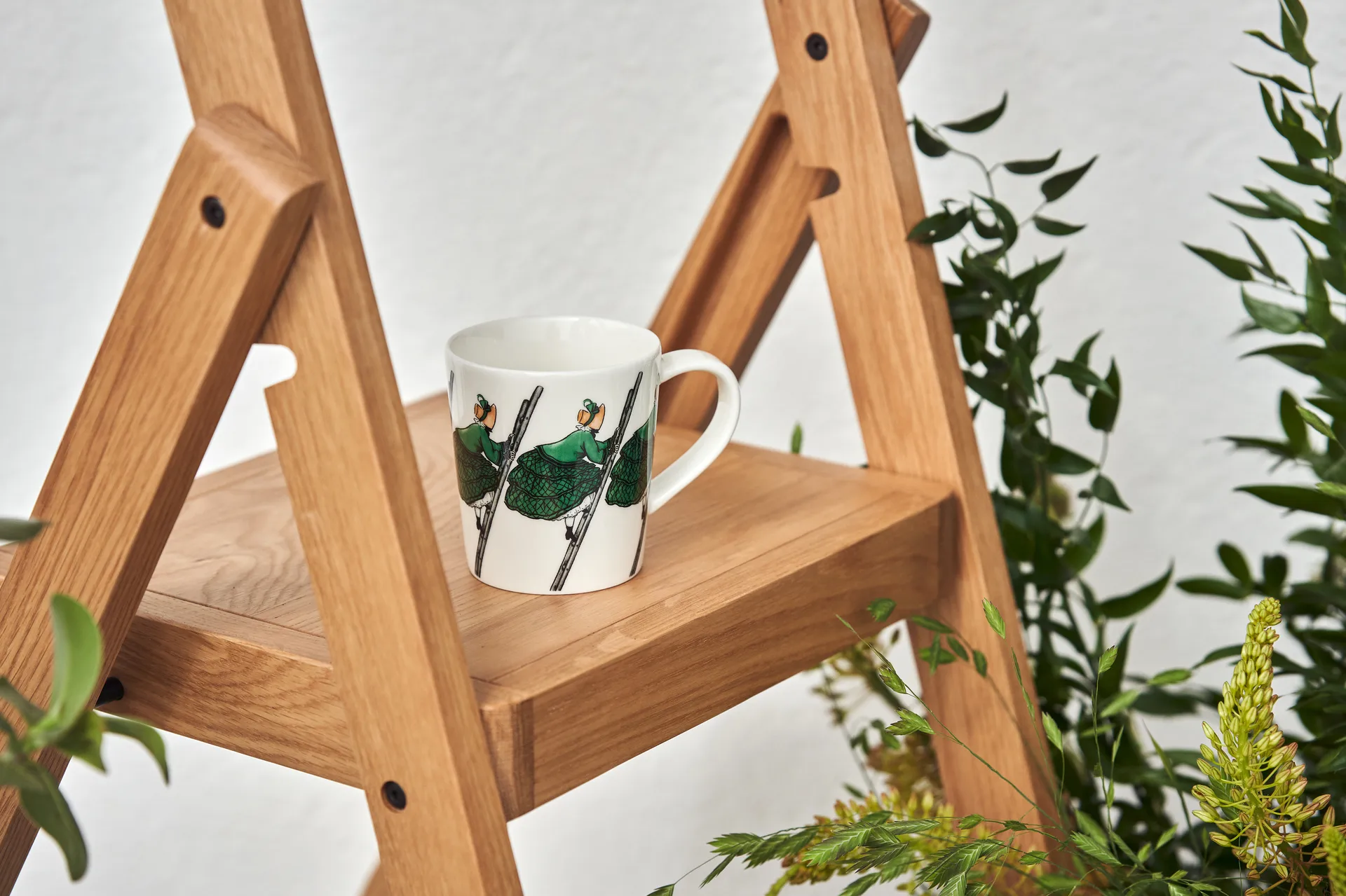 Kubek z uchem Aunt Green, 400 ml Design House Stockholm