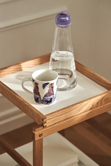 Kubek z uchem Aunt Lavender - 400 ml - Design House Stockholm