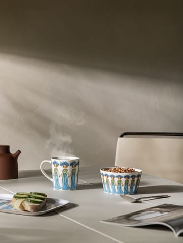 Kubek z uchem Cornflower - 40 cl - Design House Stockholm