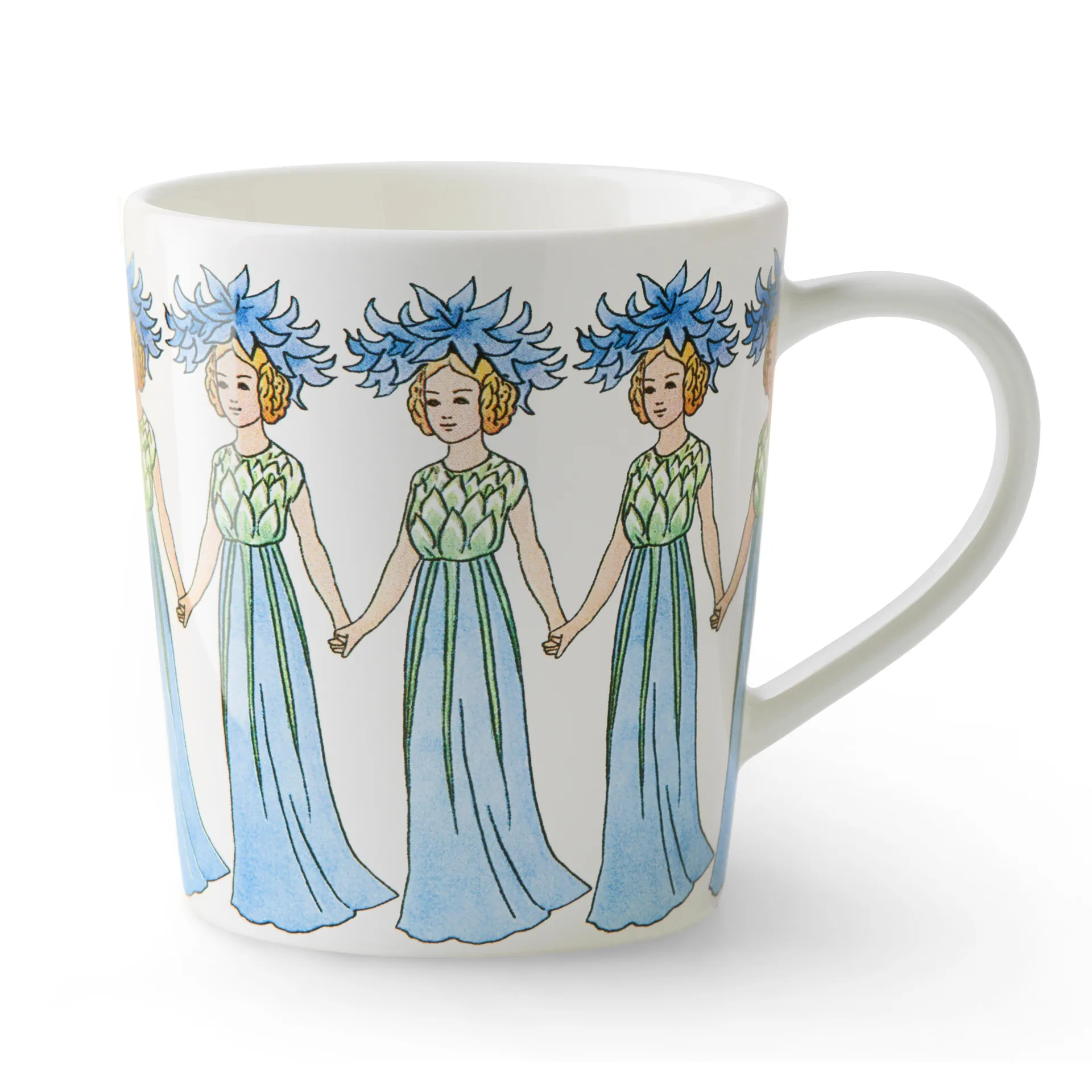 Kubek z uchem Cornflower, 40 cl Design House Stockholm