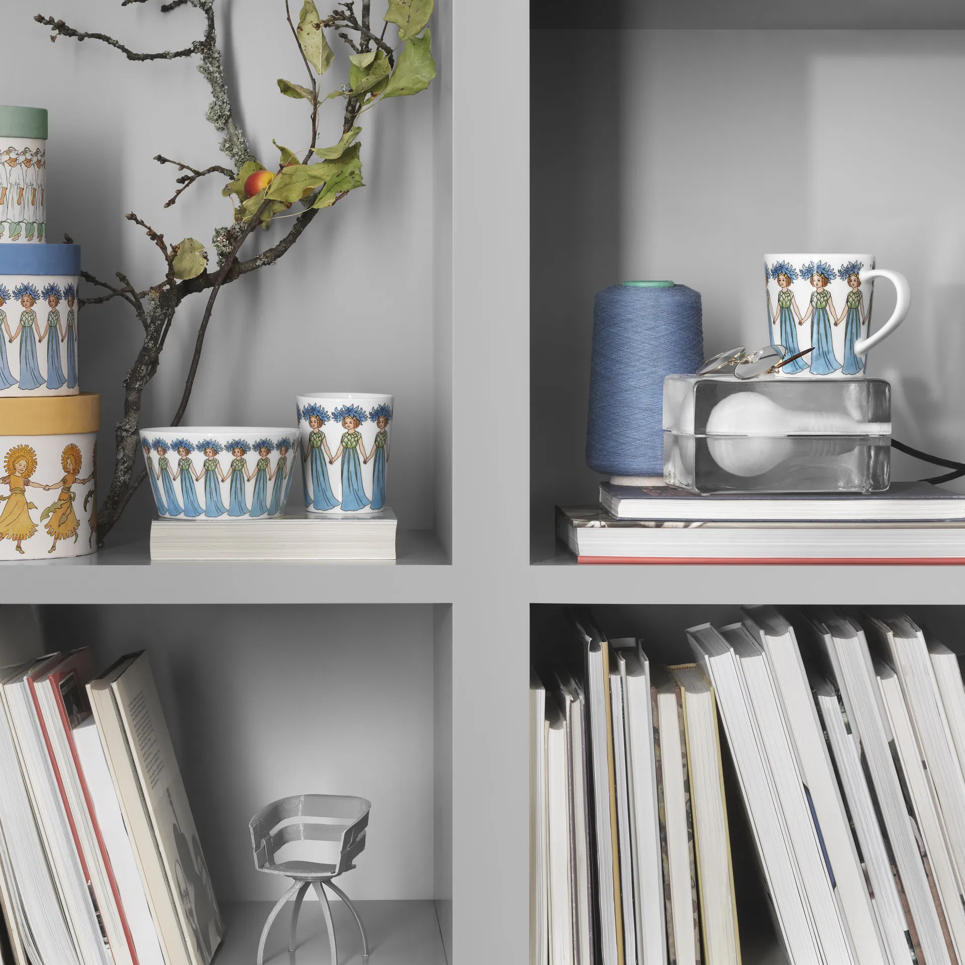 Kubek z uchem Cornflower, 400 ml Design House Stockholm