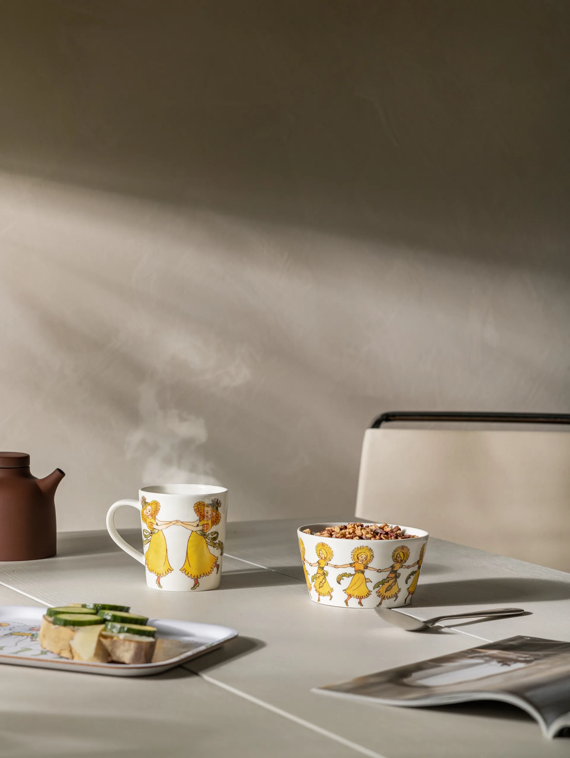 Kubek z uchem Dandelions, 400 ml Design House Stockholm