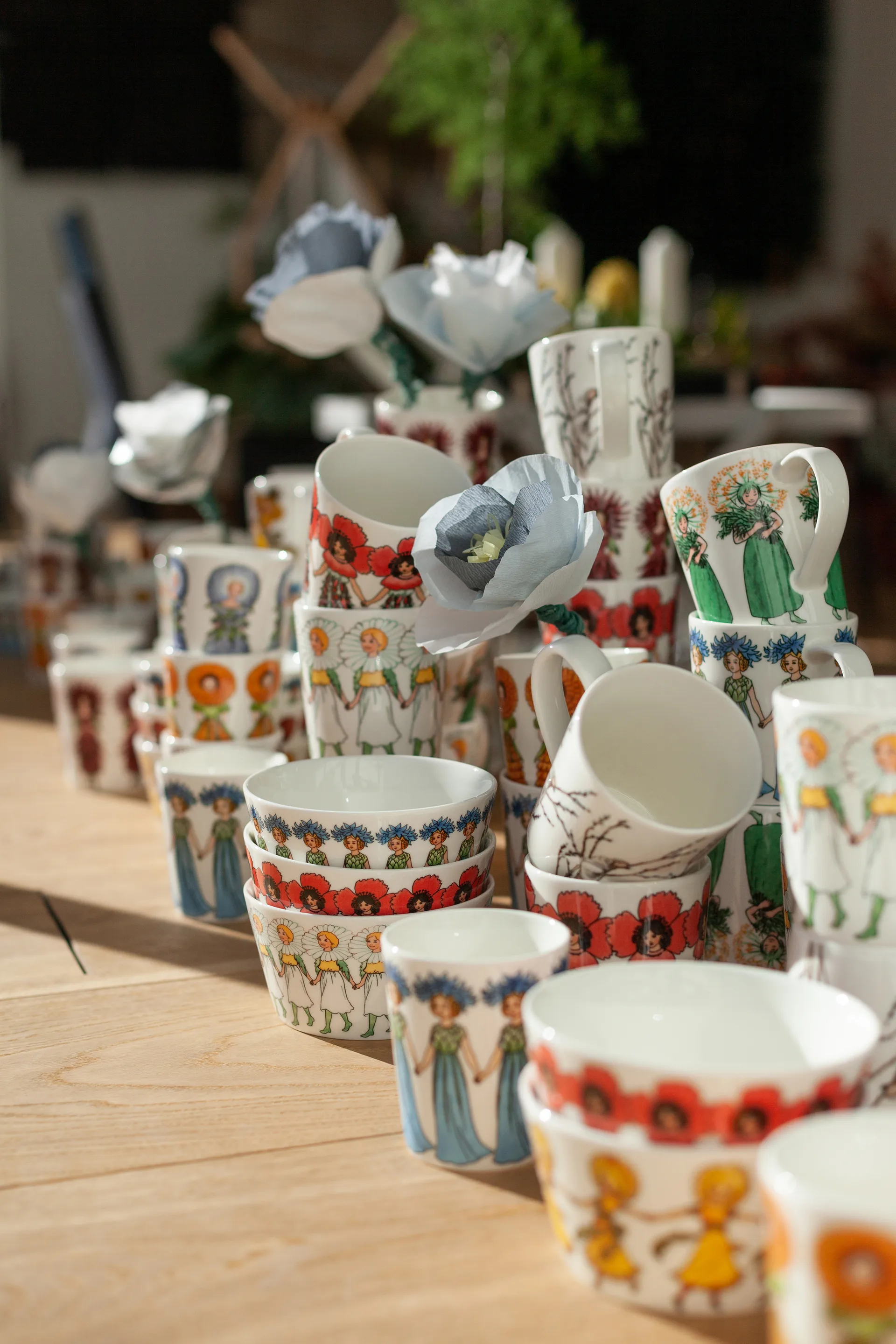 Kubek z uchem Mrs Aster, 40 cl Design House Stockholm