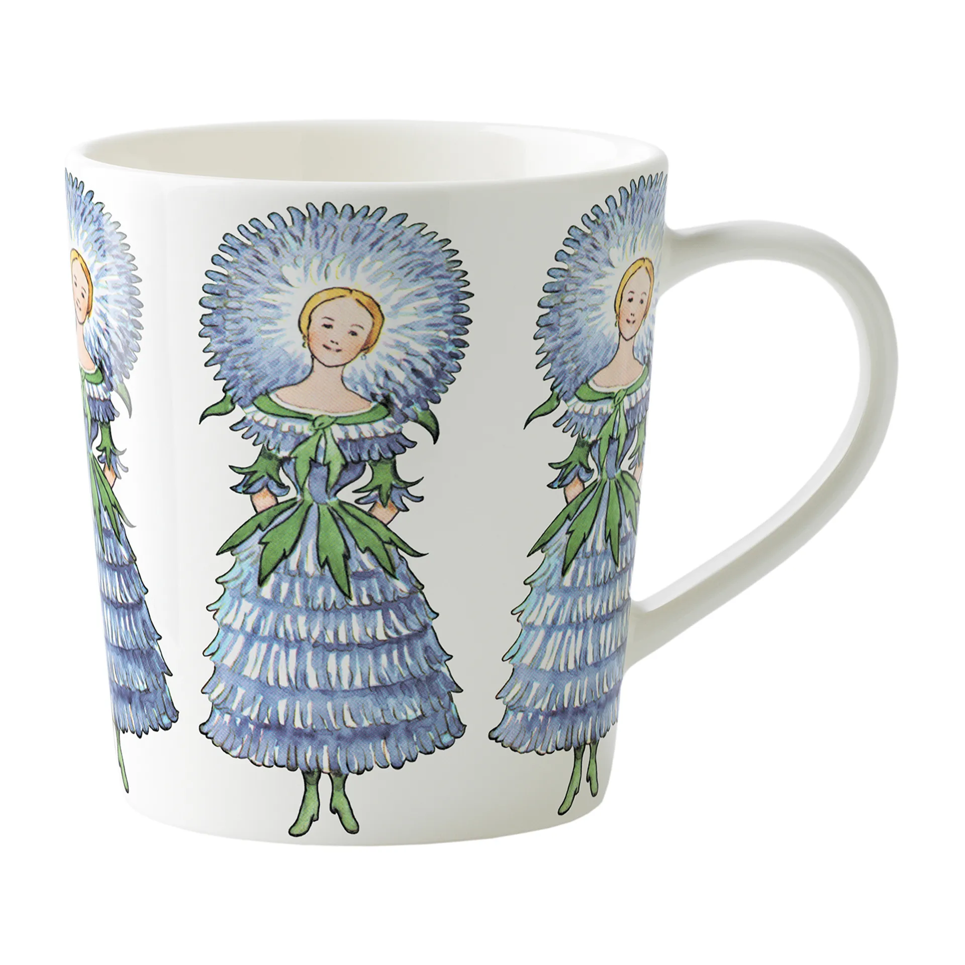 Kubek z uchem Mrs Aster, 400 ml Design House Stockholm
