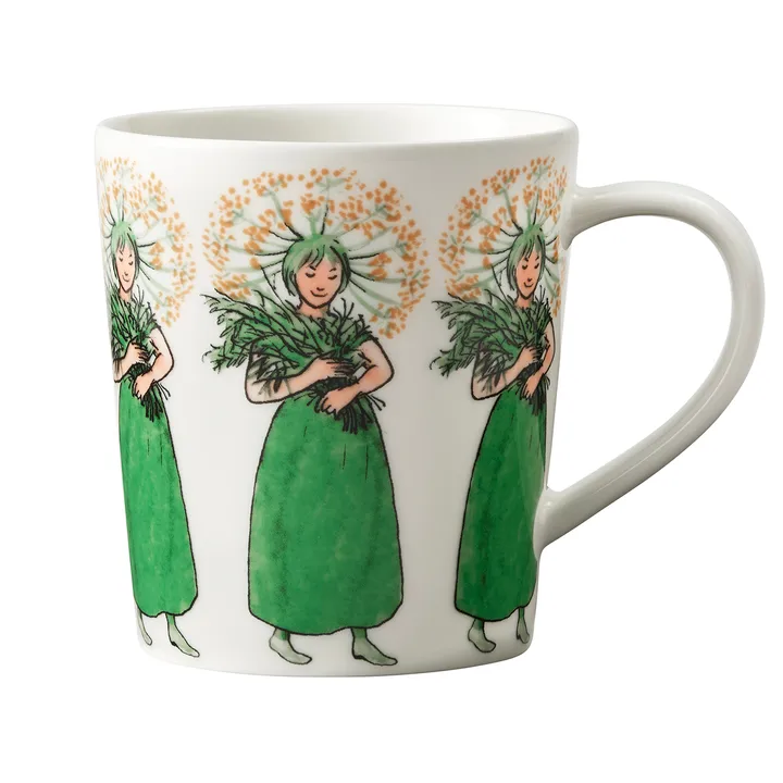 Kubek z uchem Mrs Dill - 400 ml - Design House Stockholm