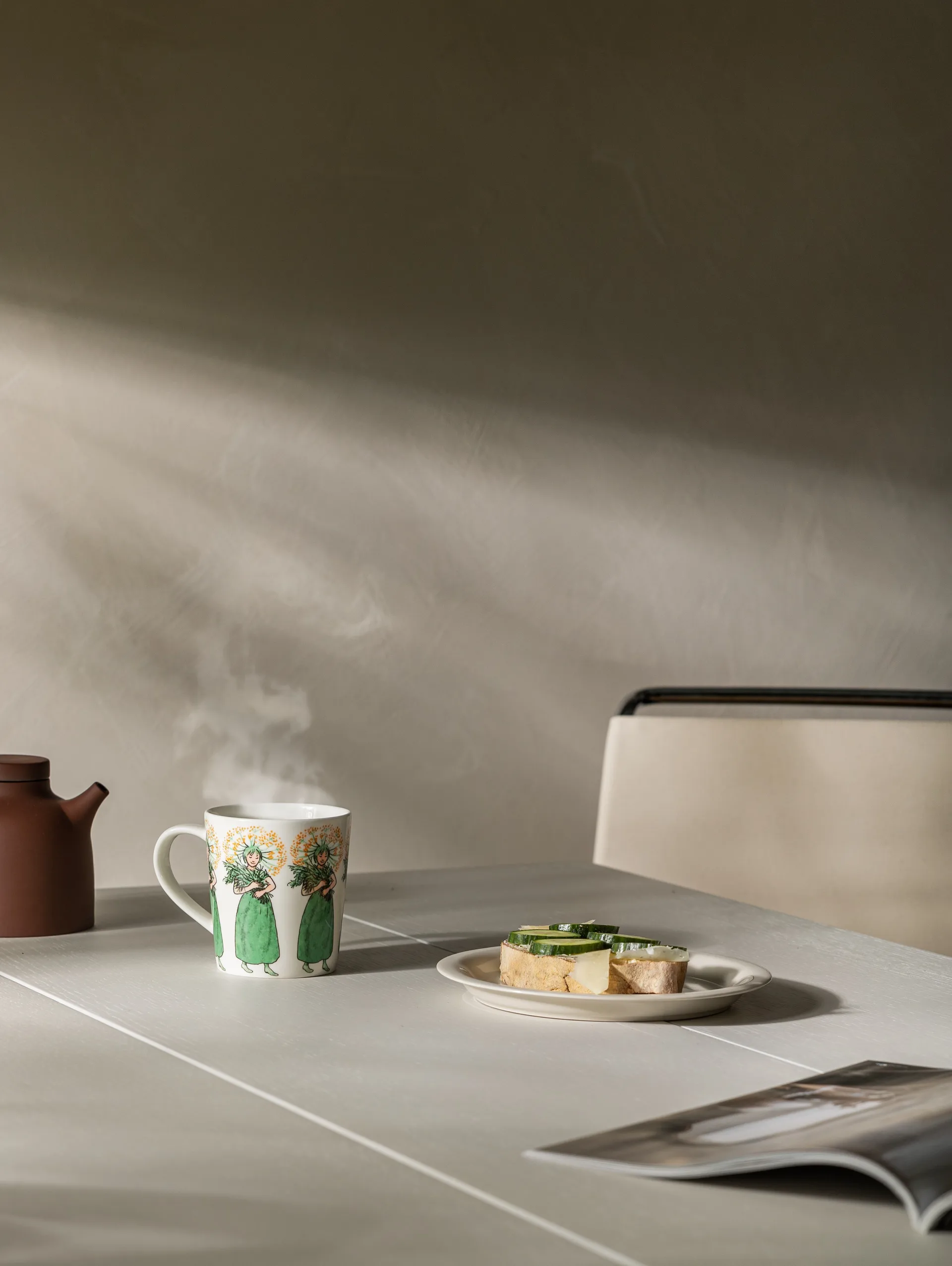 Kubek z uchem Mrs Dill, 400 ml Design House Stockholm