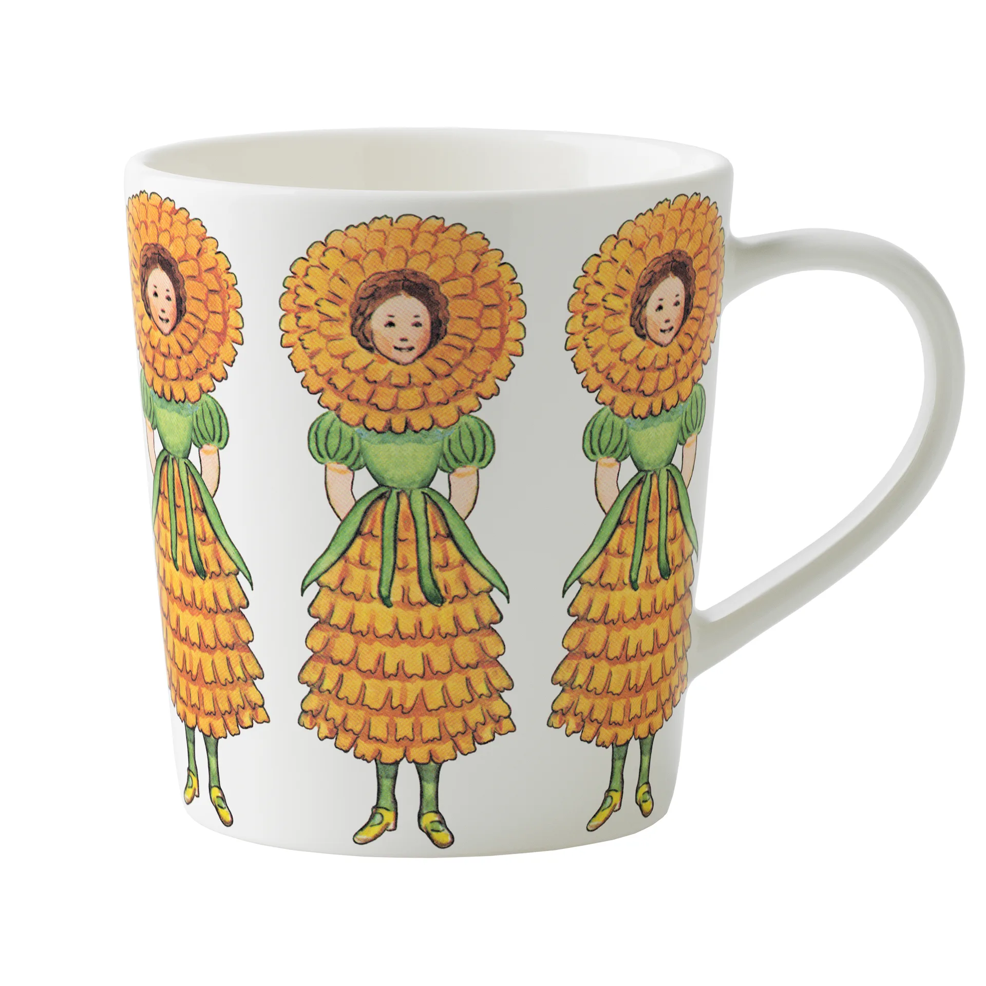 Kubek z uchem Mrs Marigold, 40 cl Design House Stockholm