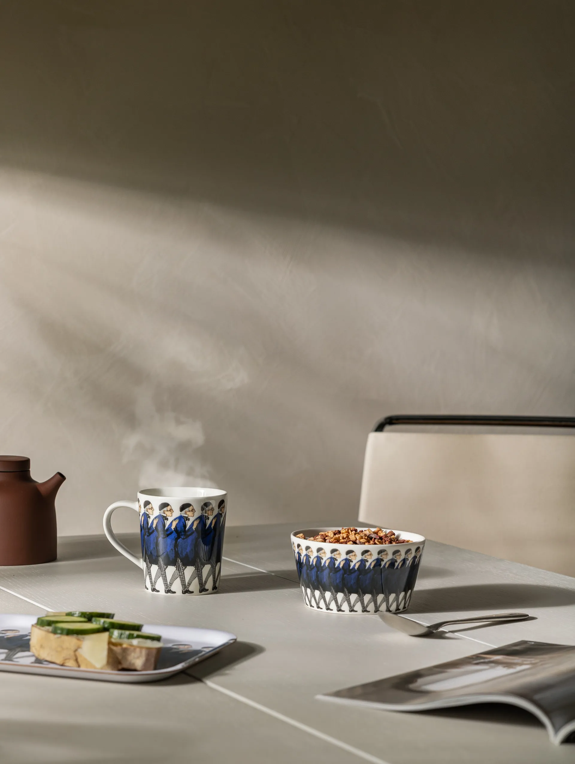 Kubek z uchem Uncle Blue, 400 ml Design House Stockholm