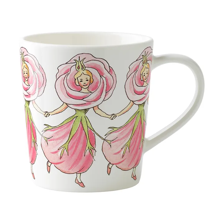 Kubek z uchwytem Rose - 400 ml - Design House Stockholm