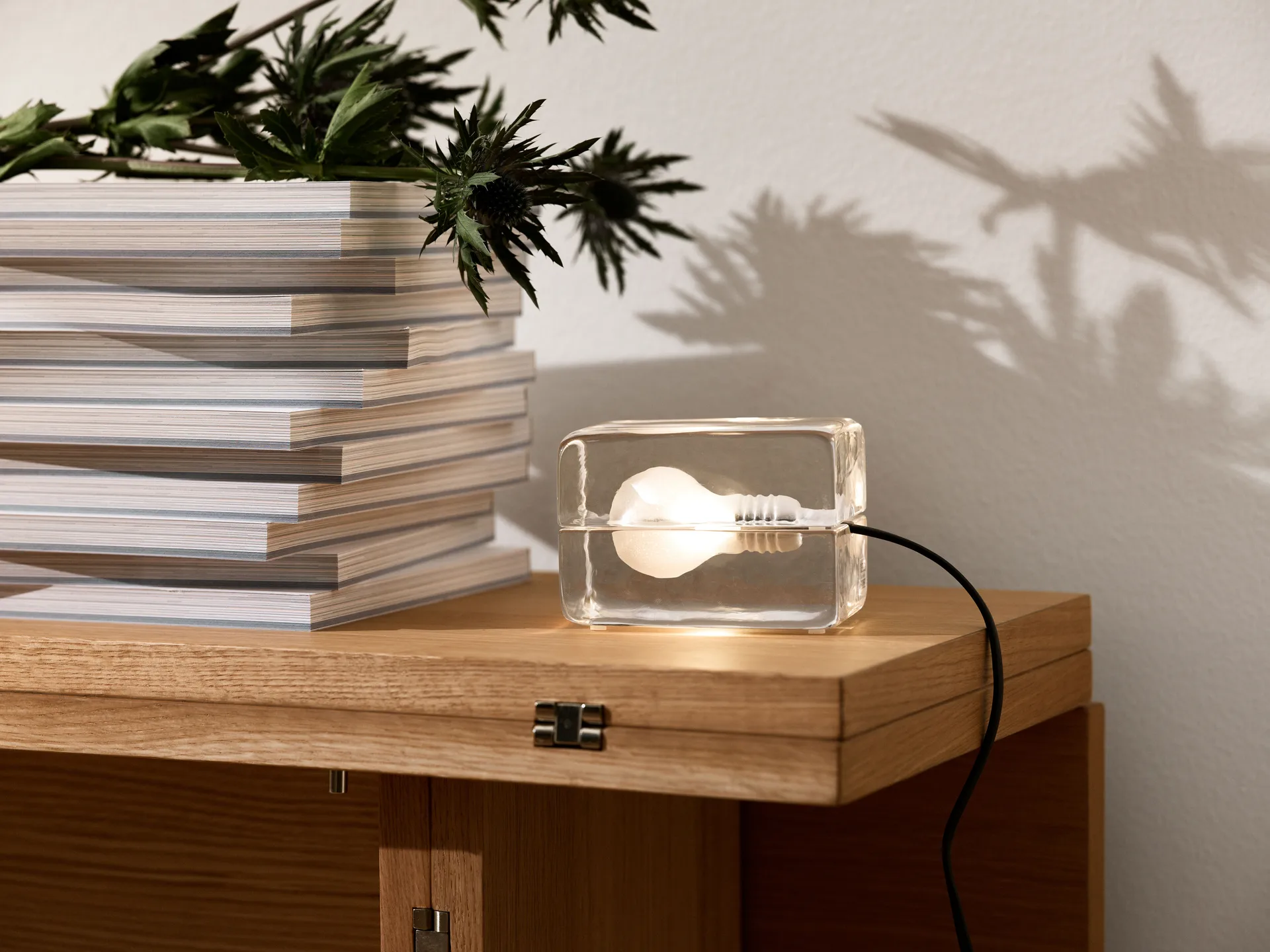 Lampa Block Mini, przezroczysty Design House Stockholm