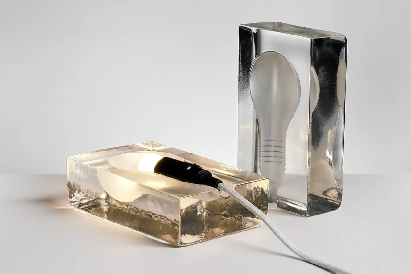 Lampa Block Mini, Przezroczysty Design House Stockholm