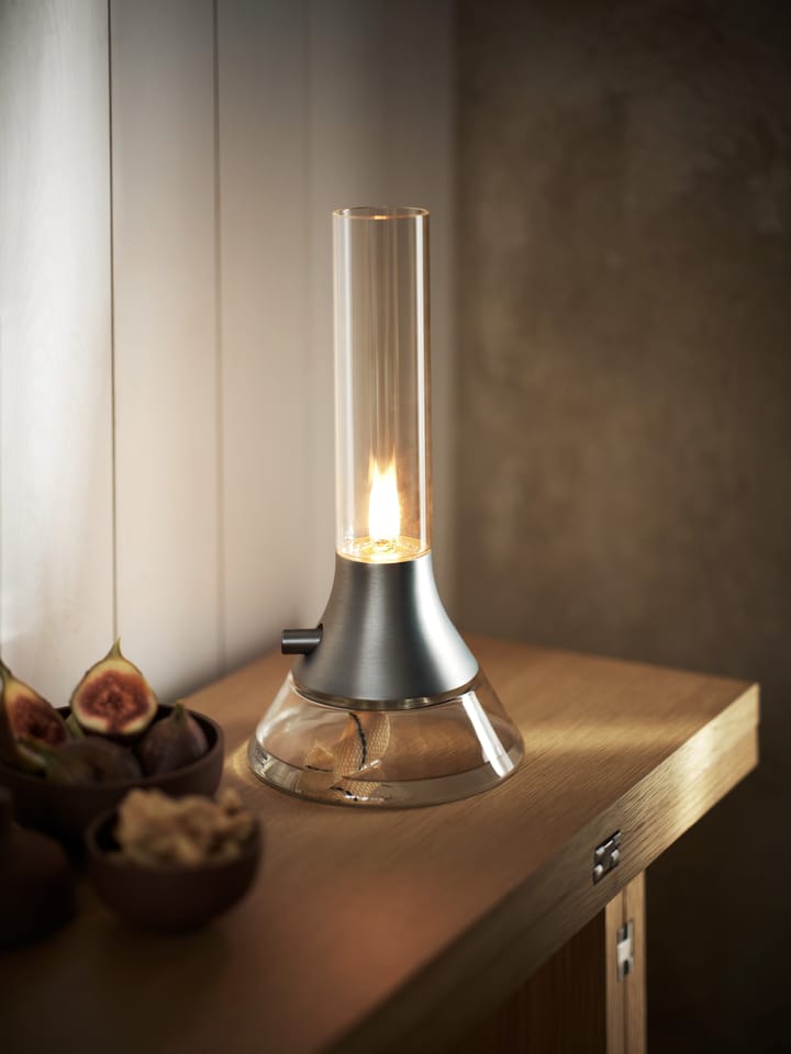 Lampa naftowa Fyr 31 cm - Przezroczysty-srebrny - Design House Stockholm