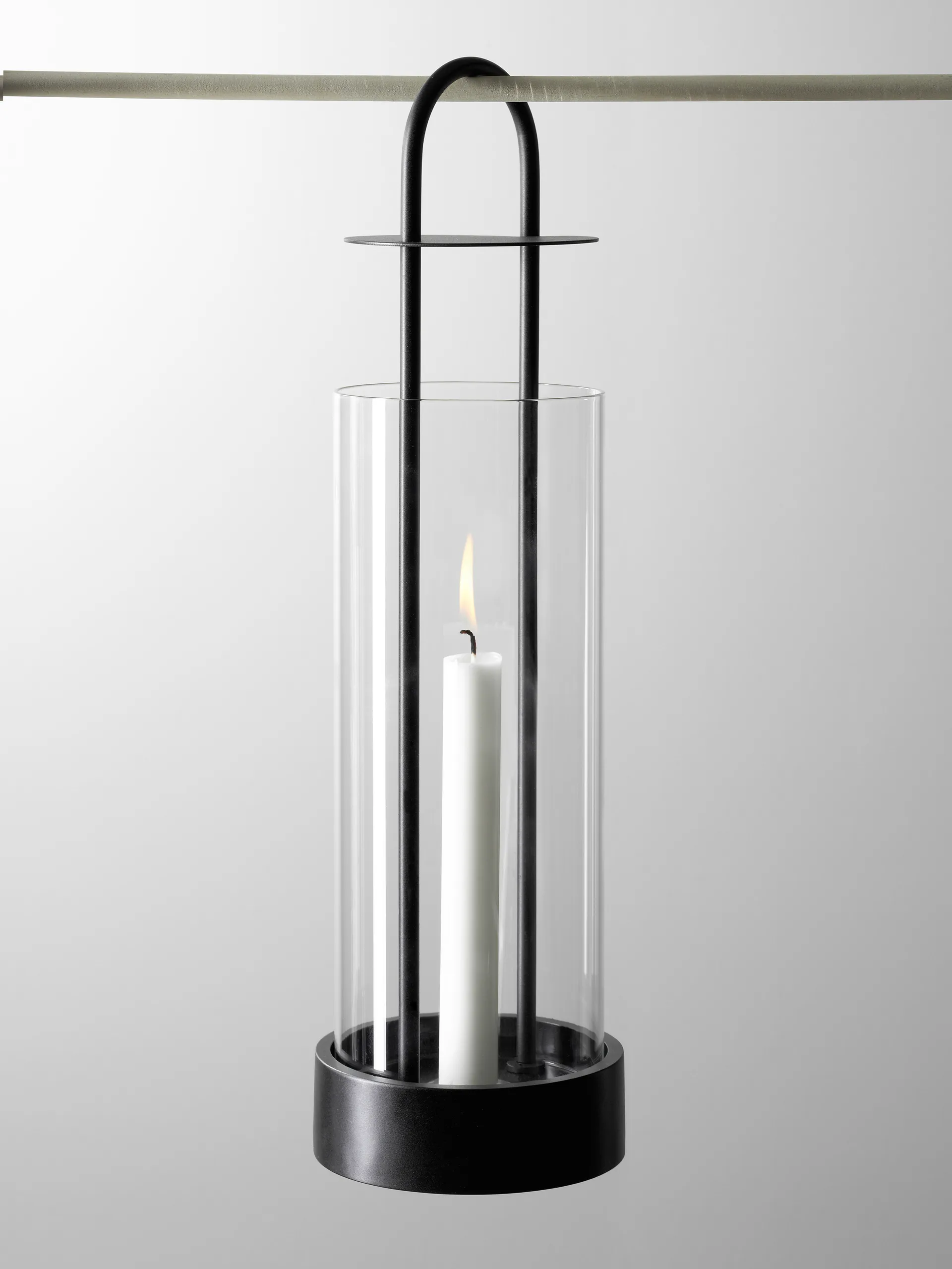 Latarnia Lotus Hurricane, czarny Design House Stockholm