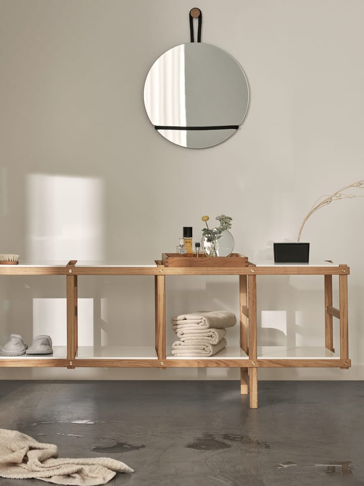 Lustro Lasso okrągłe, Przezroczysty-czarny Design House Stockholm