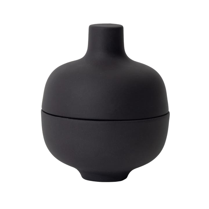 Miska z pokrywą Sand S Ø8,2 cm - Black clay - Design House Stockholm