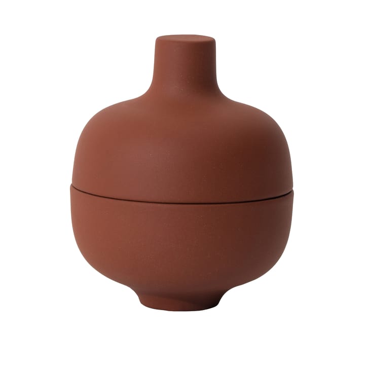 Miska z pokrywą Sand S Ø8,2 cm - Red clay - Design House Stockholm