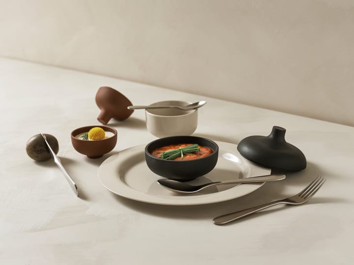 Miska z pokrywą Sand S Ø8,2 cm, Red clay Design House Stockholm