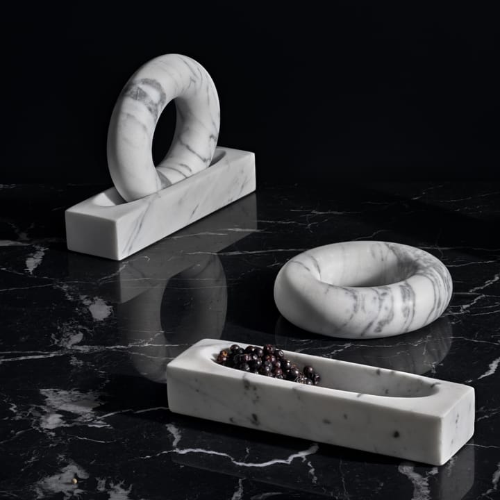 Moździerz Tondo, marmur Design House Stockholm