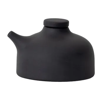 Piaskowy dzbanek do sosu sojowego 120 ml - Black clay - Design House Stockholm