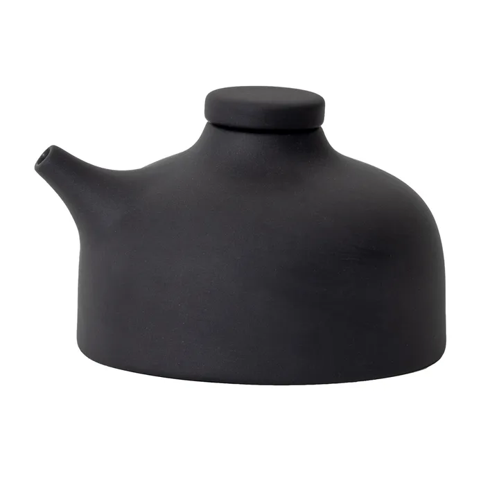 Piaskowy dzbanek do sosu sojowego 120 ml - Black clay - Design House Stockholm