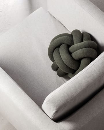 Poduszka Knot - forest green (zielony) - Design House Stockholm