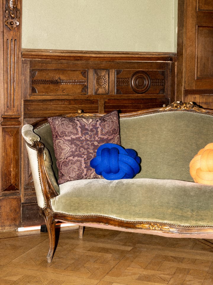 Poduszka Knot, Klein Blue Design House Stockholm