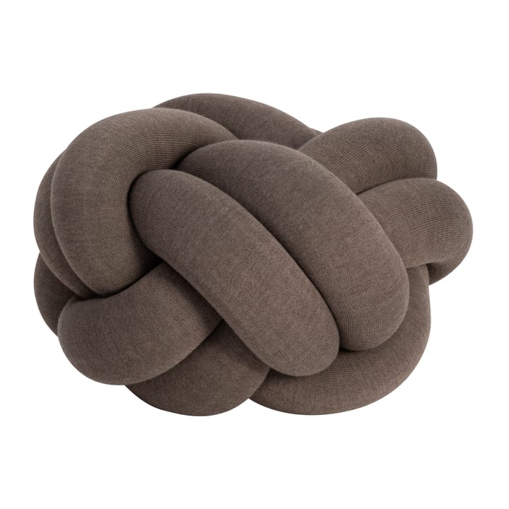 Poduszka Knot M, Brown Design House Stockholm