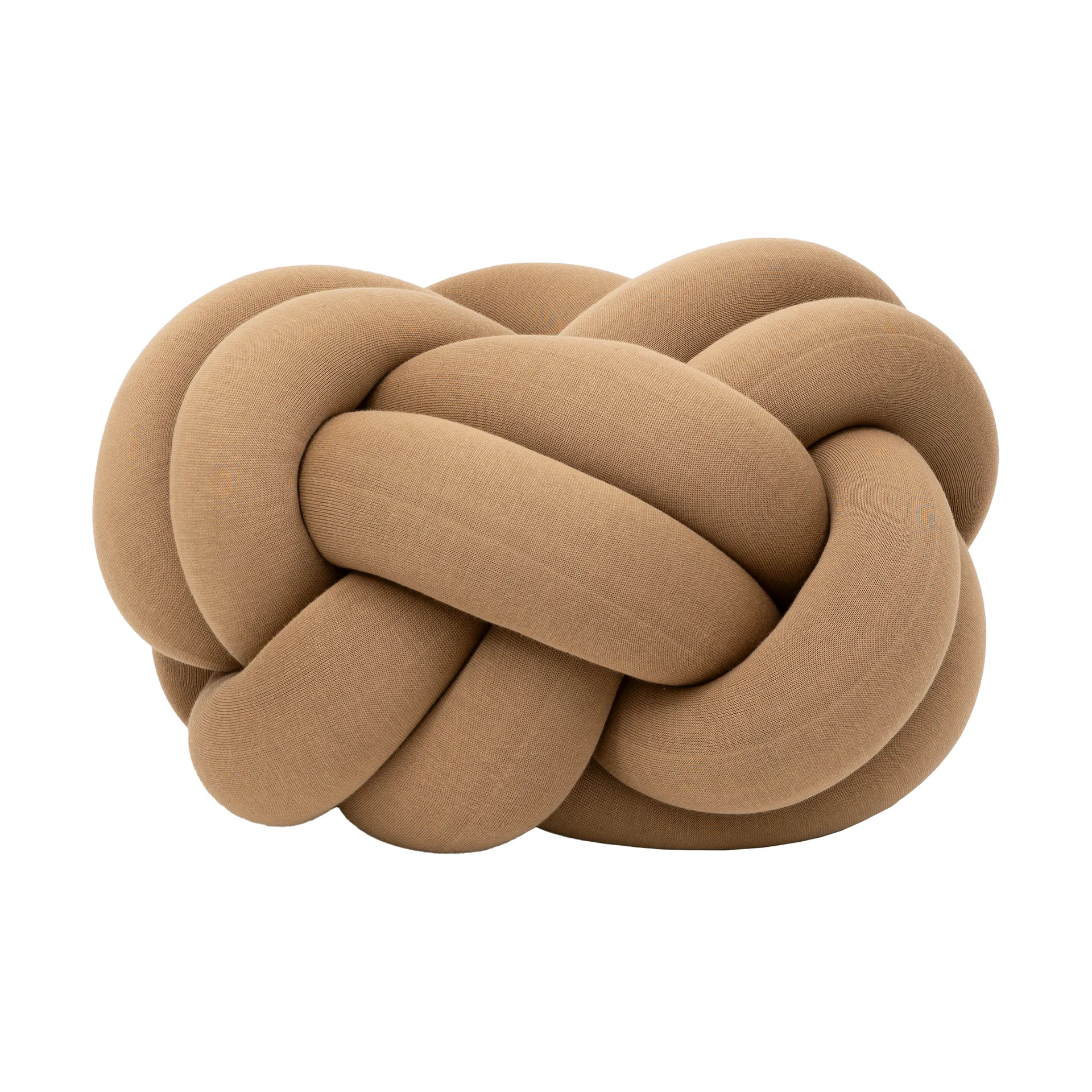 Poduszka Knot XL, Camel Design House Stockholm