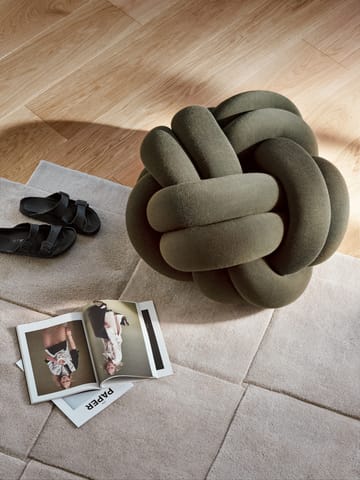 Poduszka Knot XL - Forest Green - Design House Stockholm