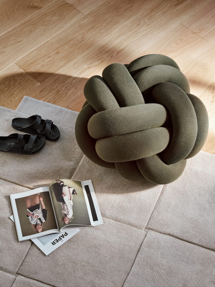 Poduszka Knot XL - Forest Green - Design House Stockholm