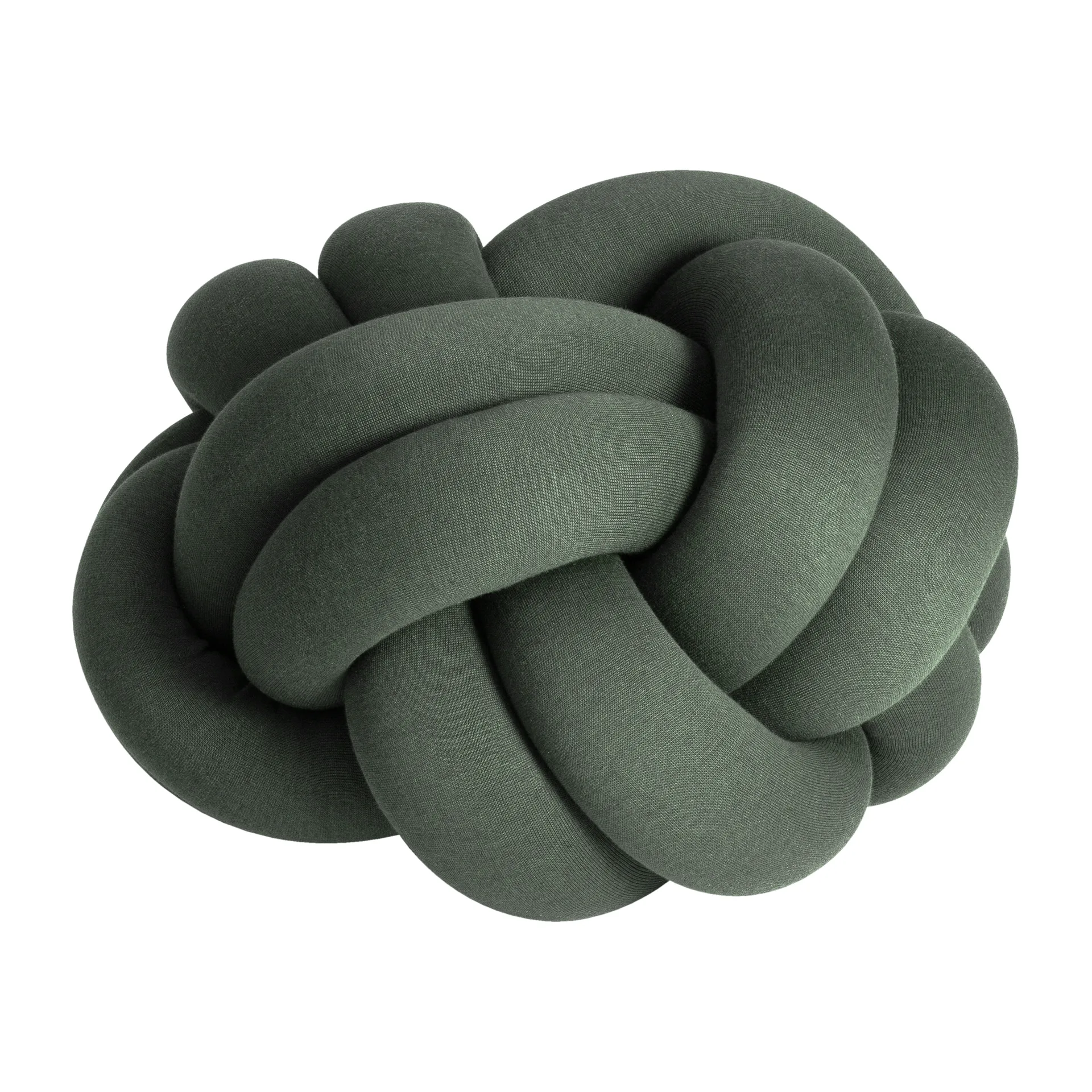 Poduszka Knot XL, Forest Green Design House Stockholm