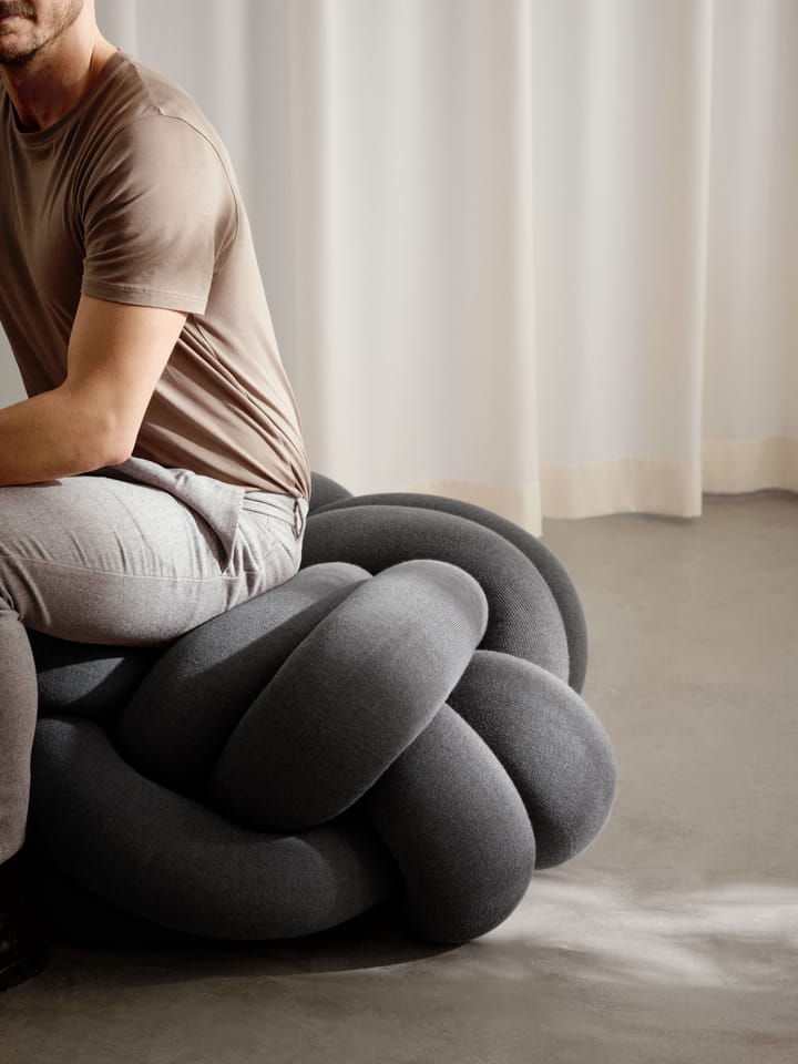 Poduszka Knot XL, Grey Design House Stockholm